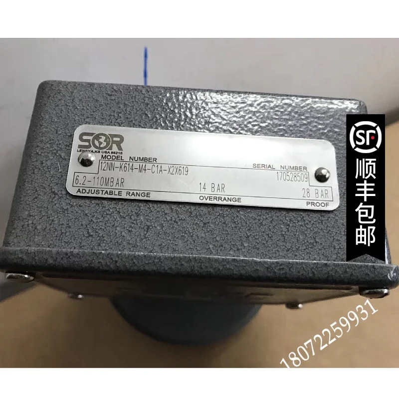 2025.4 포장 12NN-K614-M4-C1A-X2X618 미국 SOR 오리지널 압력 스위치