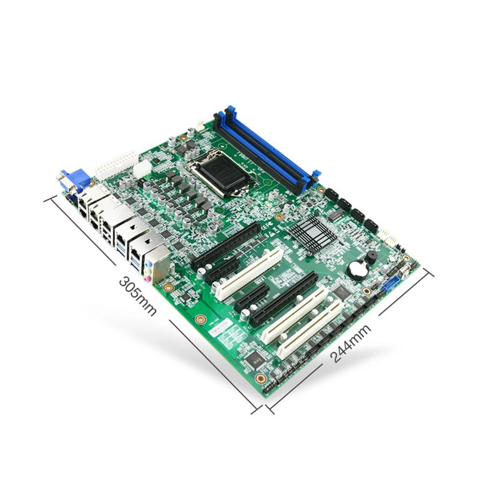 제어 Huieip EAMB-1500 산업제어 마더보드 Q470 칩 7포트 LGA1200 표준 산업마더보드