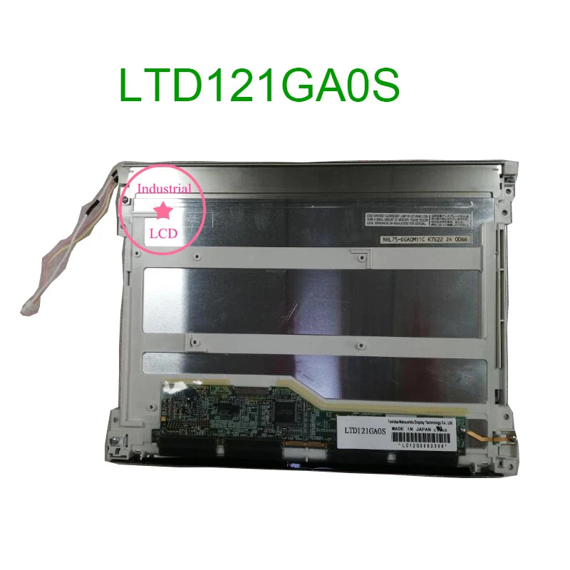 오리지널 LCD 디스플레이 스크린 패널 LTD121GA0S LTD121GA0D 12.1 인치 1024  768
