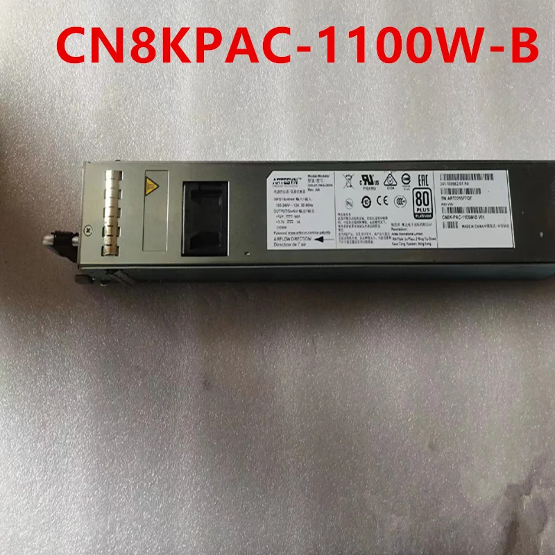 CISCO오리지널 전원공급장치 1100W CN8KPAC-1100W-B 341-100662-01 700-013966-0600