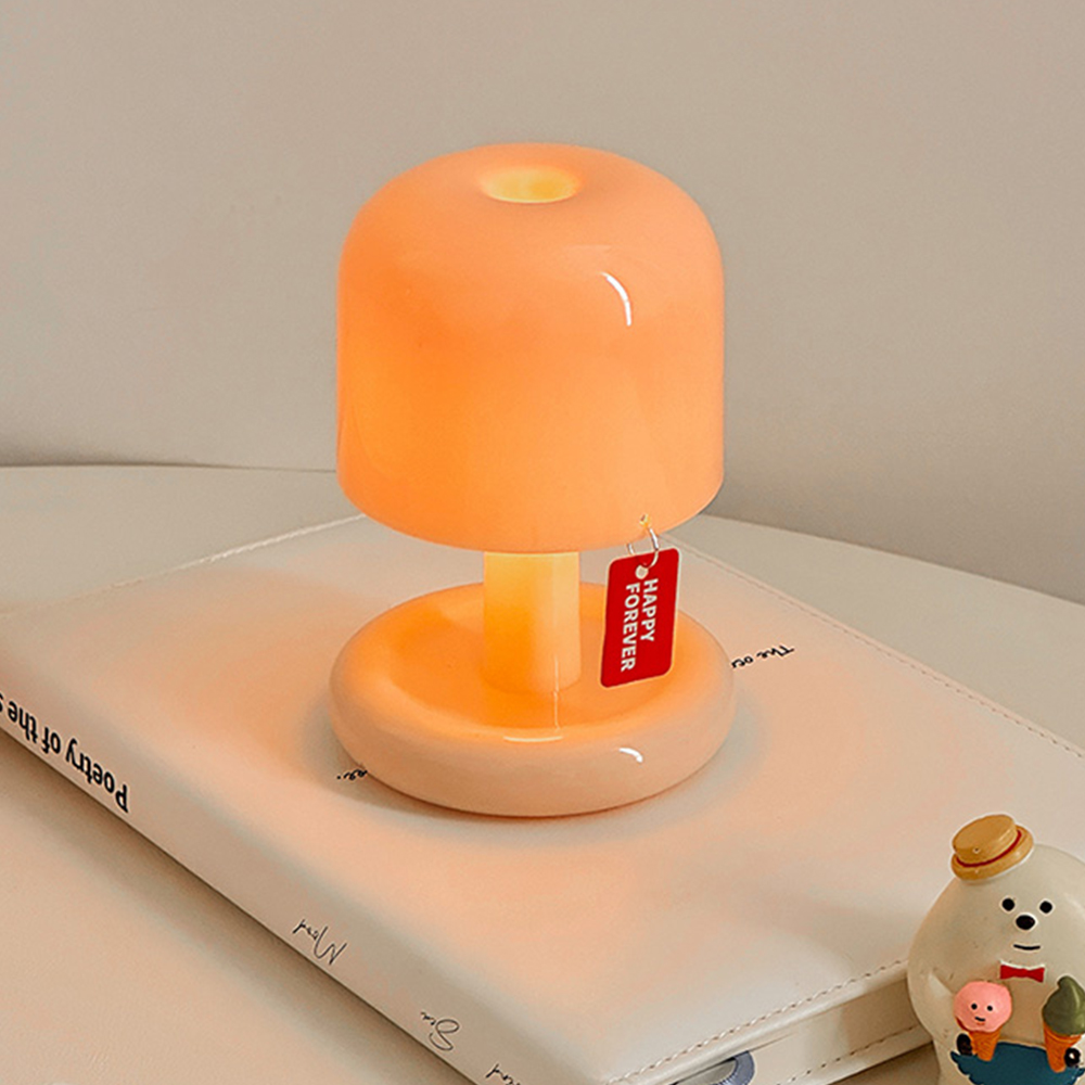 머쉬룸 무드등 포터블램프 수유등 수면등 침실 화장대 무선 미니 테이블조명