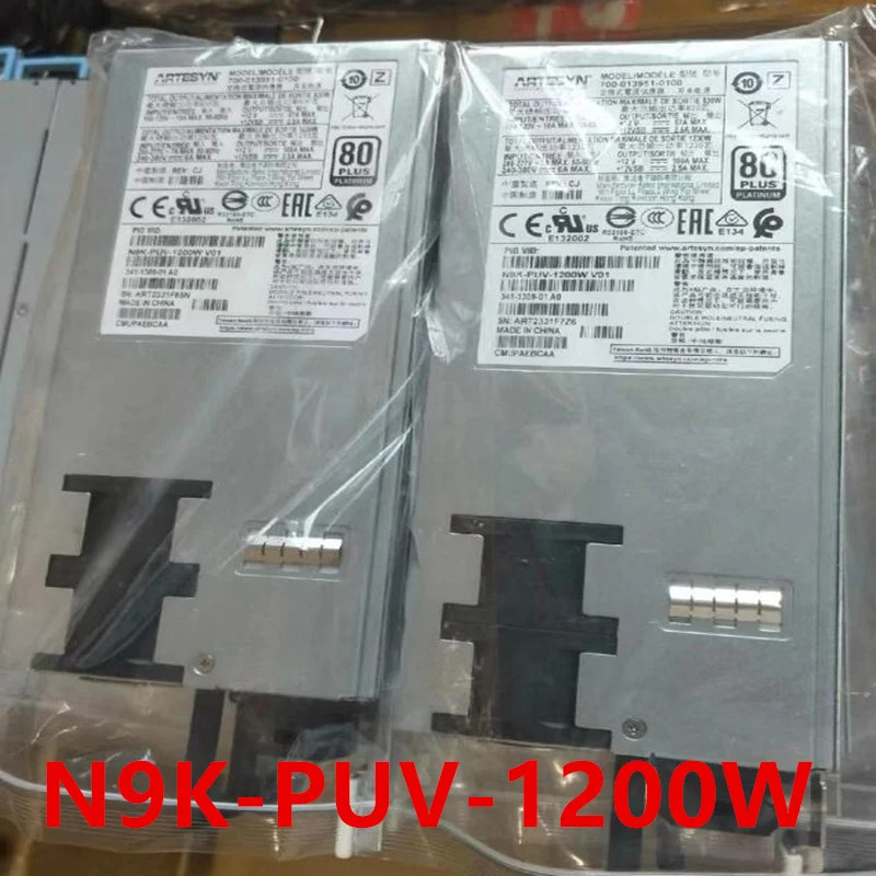 CISCO C9364C 9300 1200W 전원공급장치 N9K-PUV-1200W 341-1309-01 700-013951-0100 신