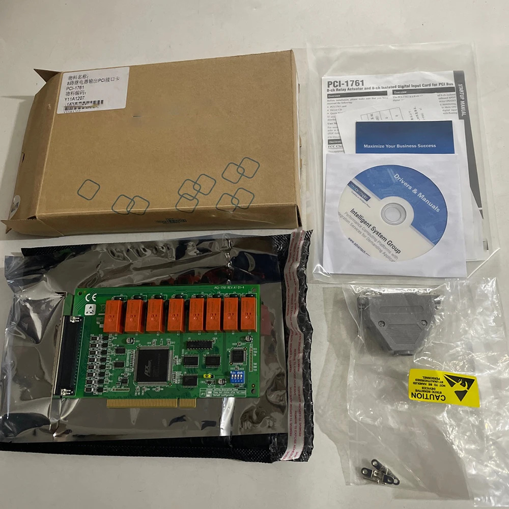 Advantech PCI-1761 REV.A1 데이터 수집 카드 8채널 릴레이 디지털 출력
