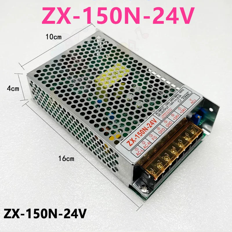 ZHONGXING 5V8A 12V10A 24V6A 120W ZX-120N-R3 24V6.3A 150W ZX-150N-24V 5V3A 100W ZX-100N-R2X 새 전원공급장치