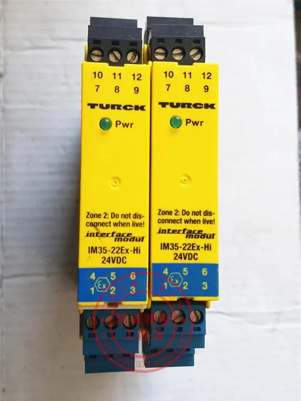 2025.4 오리지널 TURCK Turck Barrier IM35-22EX-HI 24VDC 중