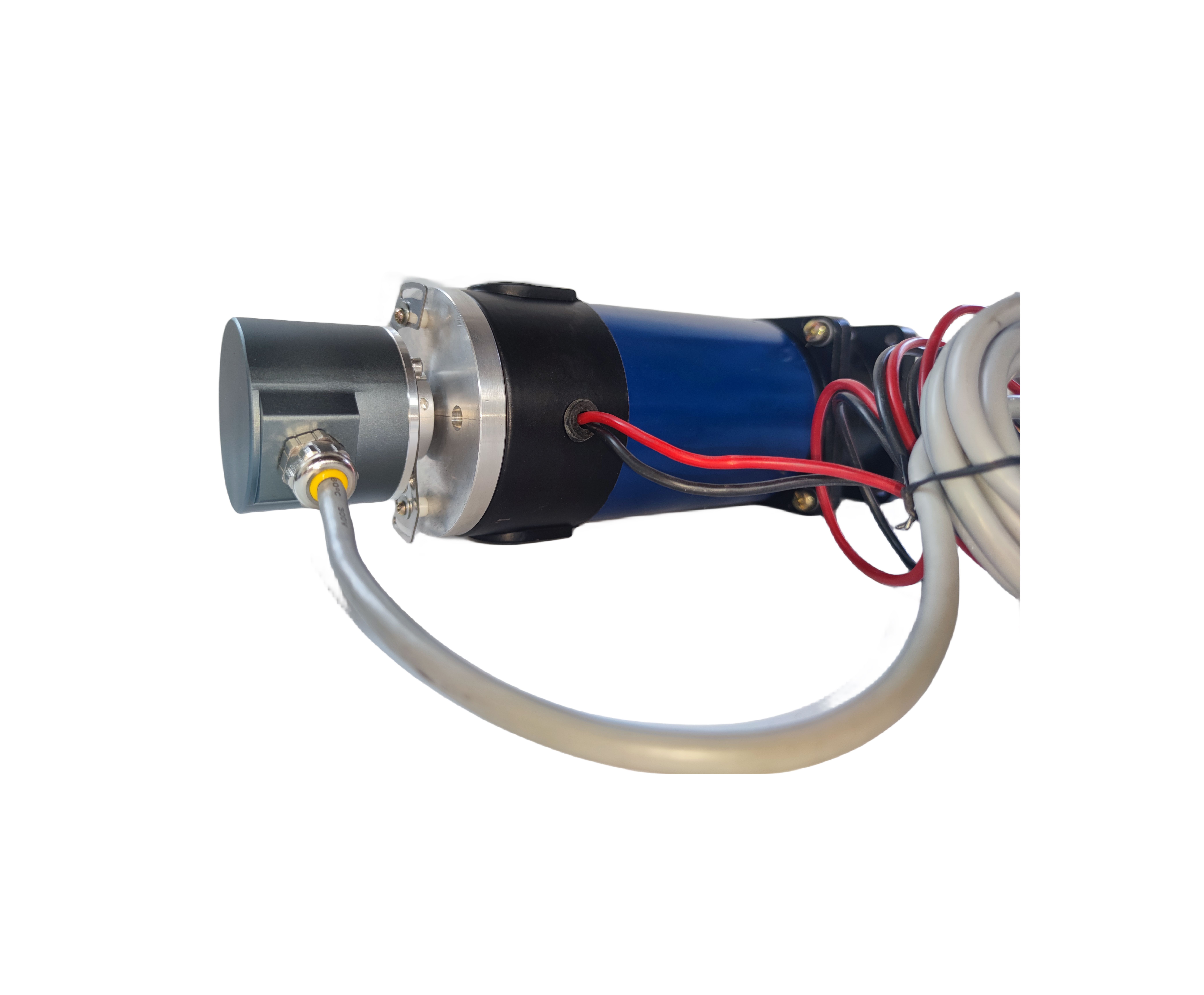 인코더가 DC 유성 기어 모터 90ZYT 46i 125W 110V Dc 영구 자석 1500RPM 브러시 전기