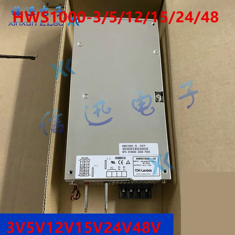 TDK-LAMBDA 3V5V12V15V24V48V 1000W HWS1000-3 HWS1000-5 HWS1000-12 HWS1000-15 HWS1000-24 HWS1000-48 새