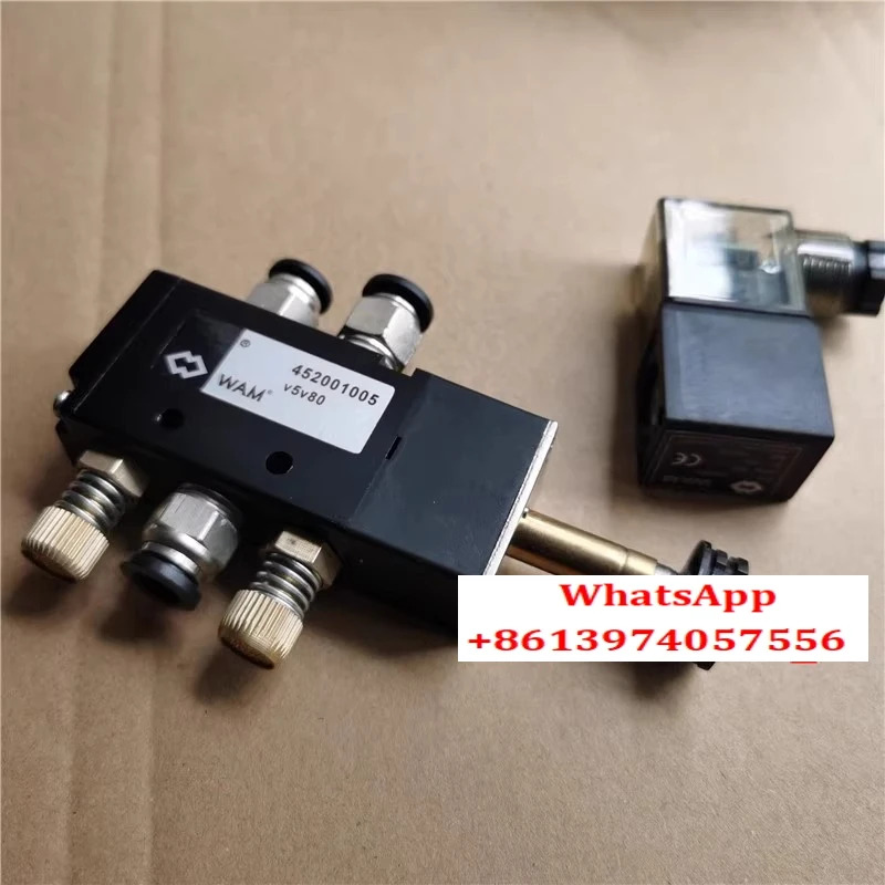 솔레노이드 밸브 V5V80 AC220V DC24V 452001005 2위치 5방향 방향