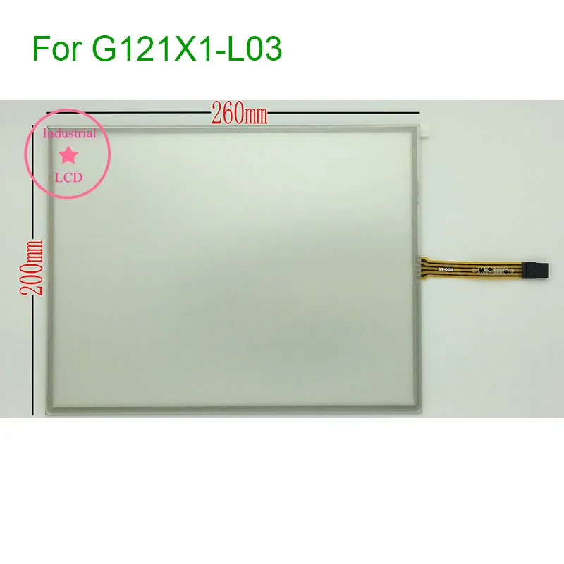 G121X1-L03 G121X1-L04 터치 Rev.C4 C2 260mmL x 200mmW