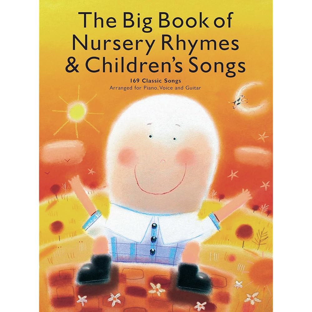 The Big Book of Nursery Music Wheels Including Songbook Children s the for Rhymes Guitar Black Sheep - 상품 이미지