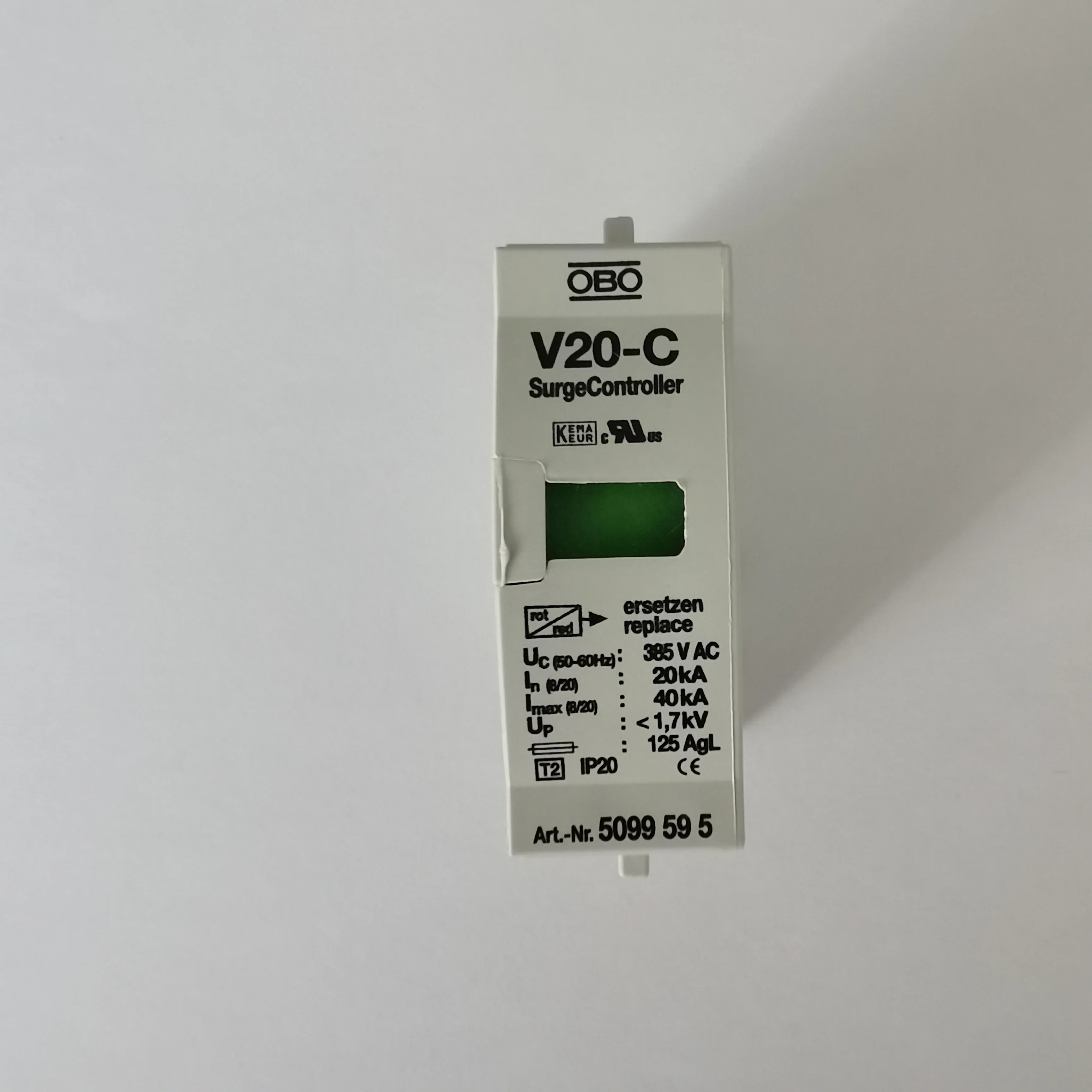 2025.4 독일 OBO Opel 보호 장치 5095341 전원공급장치 낙뢰 V20-1NPEFS-320 Ex