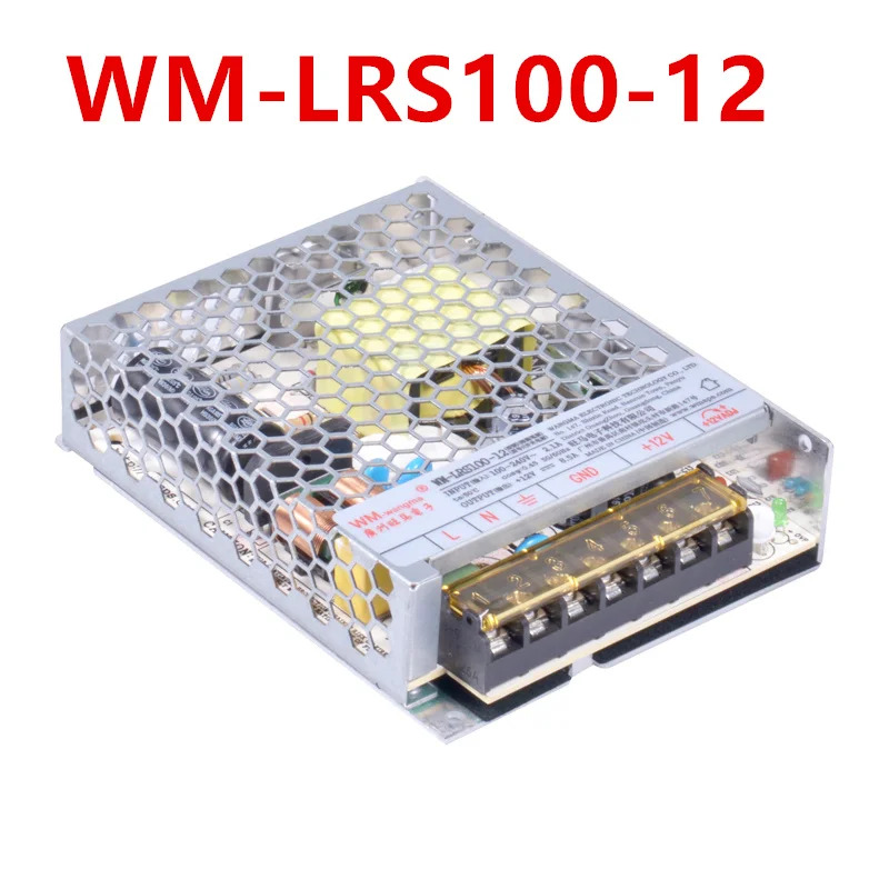WANGM호환A 12V8.5A 24V4.5A 5V18A 100W 전원공급장치 WM-LRS100-12 WM-LRS100-24 MW-LRS100-5 새