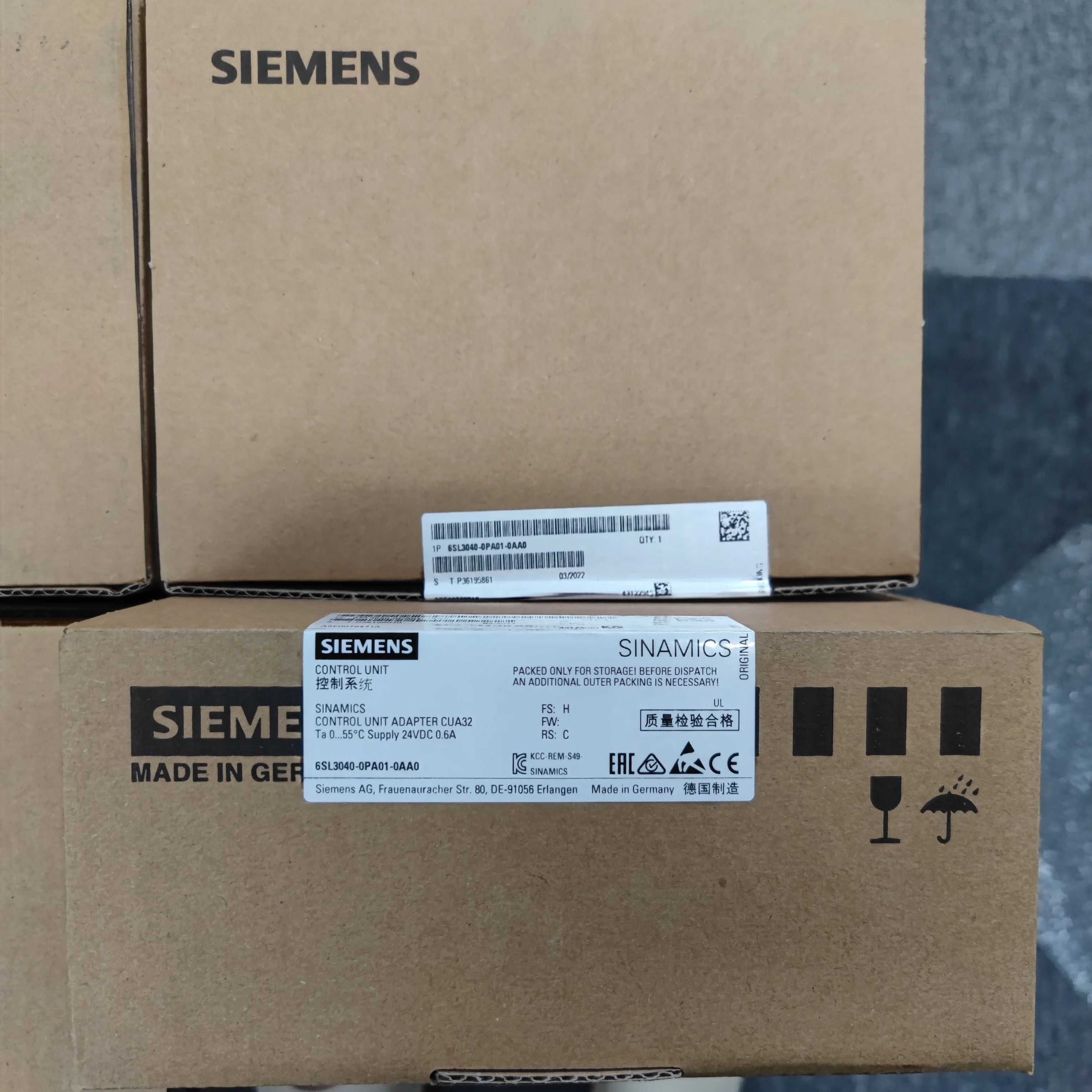 6SL30400PA010AA0 PLC PAC 전컨트롤러24V DC SINCS CUA32 제어 장치 어댑터 6SL3040-0PA01-0AA0