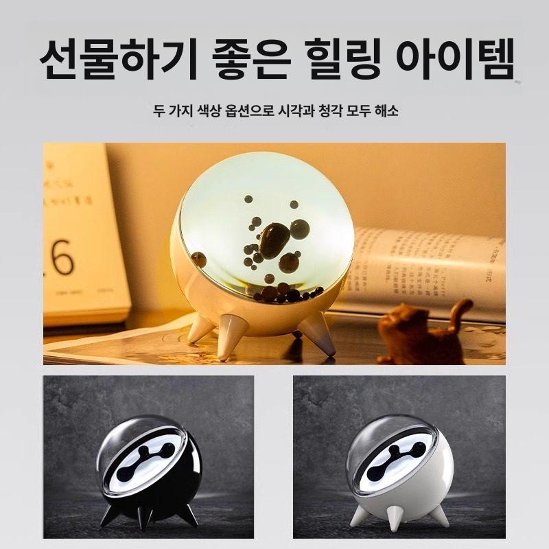 자성유체 음악의 시각화 도구 인테리어 리듬램프(소리 안남) 교육 소품 과학 선물 - 상세 이미지 5