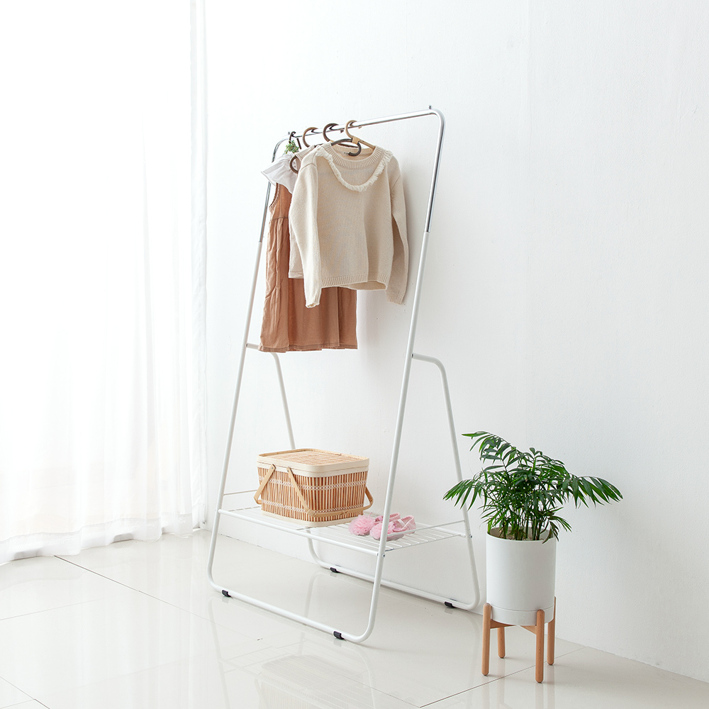 트레고 모던하우스 스탠드행거 이동식 옷걸이행거 철제 선반 드레스룸 옷가게