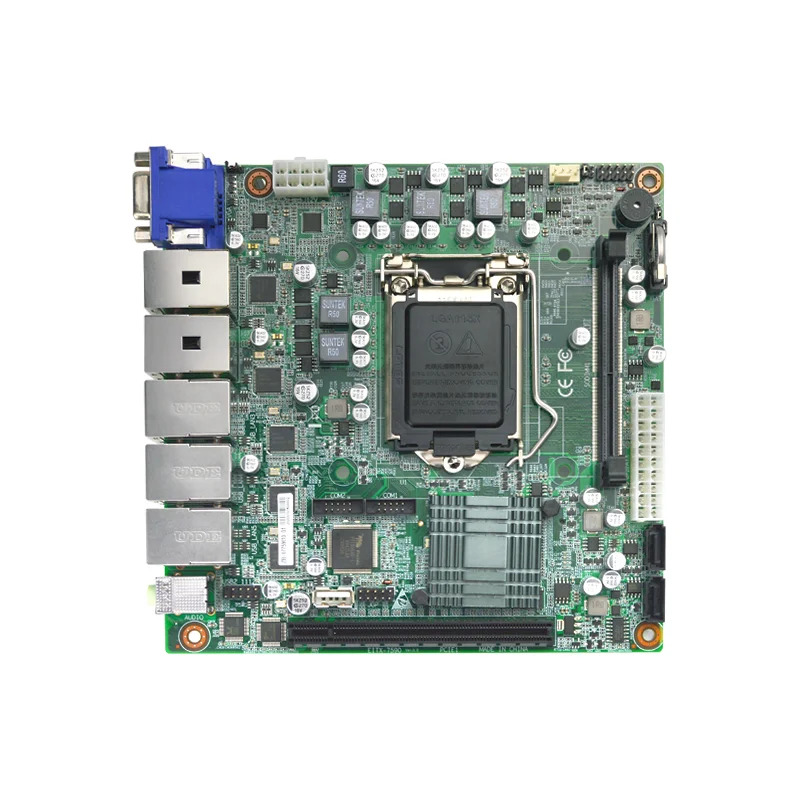 adipcom 7590 마더보드LGA 1151 다네트워크 포트를 갖춘 Vision 전산업보드 대/대 데스크탑 CP 지원