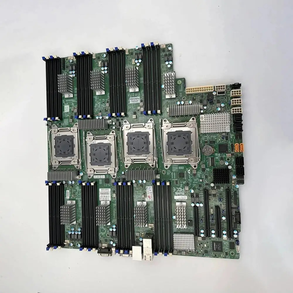 Supermicro 마더보드X10QBL-4CT 쿼드 소켓 R1LGA 2011 Xeon 프로세서 E7-8800 v4/3 E7-4800 지원