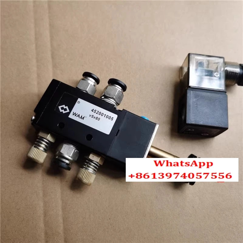 솔레노이드 밸브 V5V80 AC220V DC24V 452001005 2위치 5방향 방향