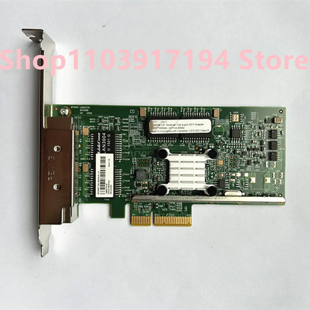 hp호환 331T 647594-B21 649871-001 380G9 G10 BCM5719 4 포트 기가비트 네트워크 카드