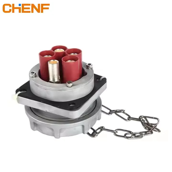 CHENF CF4021 CF4022 산업방수 플매트 카펫 러그 소켓 4p 250A 400V 국제 표준 전원 커넥터