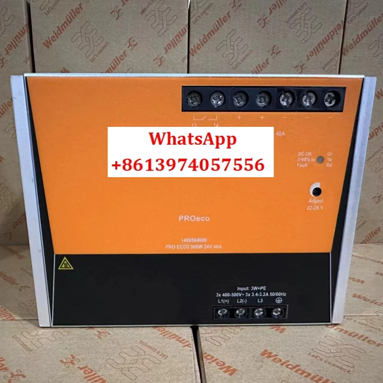 스위칭 전원공급장치 PRO ECO 960W 24V 40A 1469520000