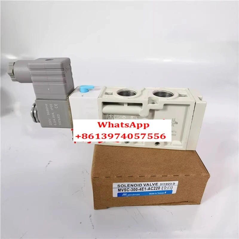 대만 골드 마인드맨 솔레노이드 밸브 MVSC-300-4E1 AC220V DC24V 방향