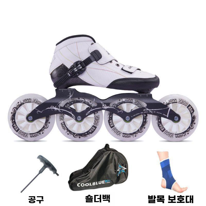 인라인 롤러 스케이트화 4륜 스케이트 초보 성인용 - 상세 이미지 2