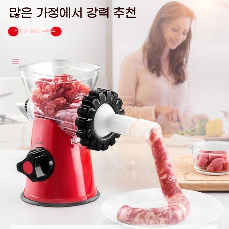 소시지기계 충전기 다지는 기계 그라인더 마늘 견과류 고기 분쇄기 소세지 미트 - 상세 이미지 3