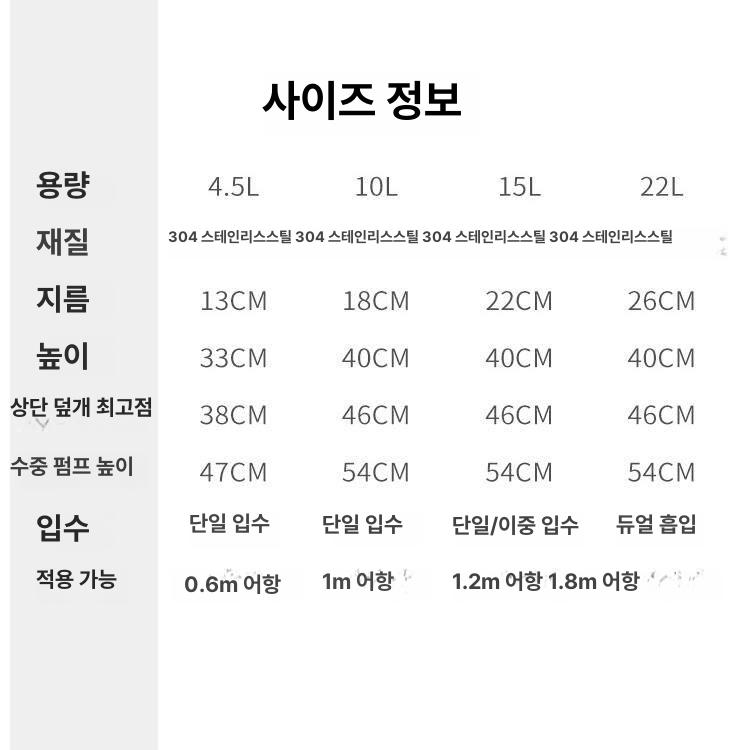 스테인레스 외부여과기 5l 10l 유량 그레이 조절 집똥기 버킷 더블입수구 수족관 대용량 - 상세 이미지 5