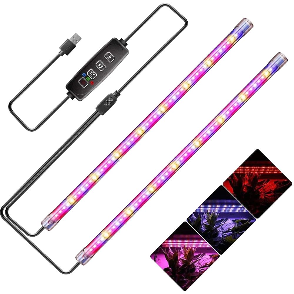 다육 식물 보조 LED 성장등 조광 타이머 스펙트럼 - 상품 이미지