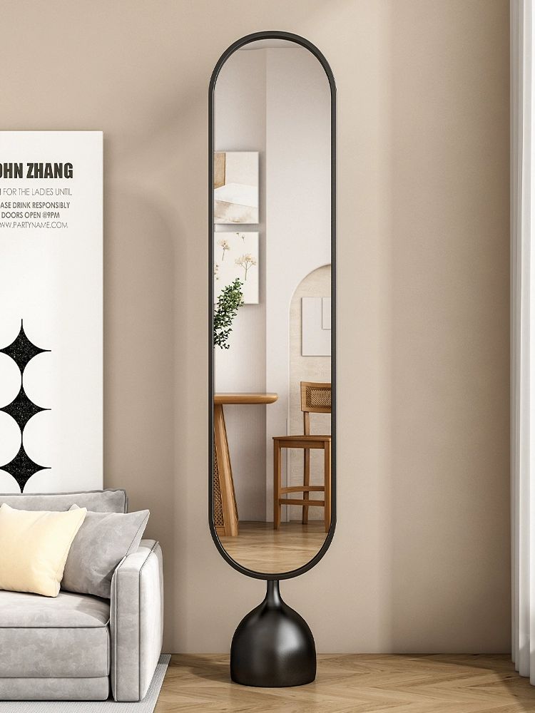 북유럽 아치형 전신거울 드레스룸 인테리어