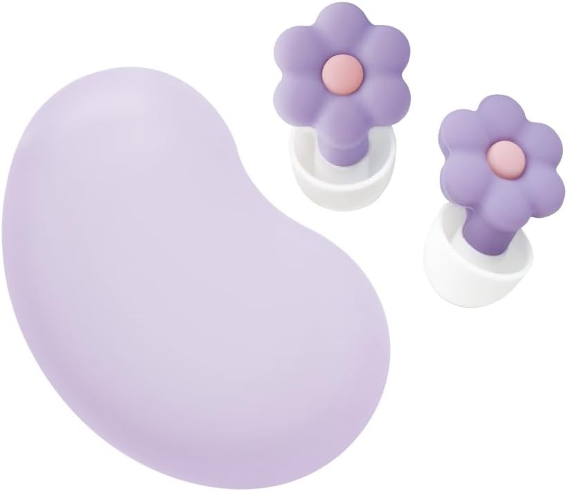 일본 소닉 소음 방지 차단 차음 귀마개 실리콘 케이스 포함 - 상품 이미지