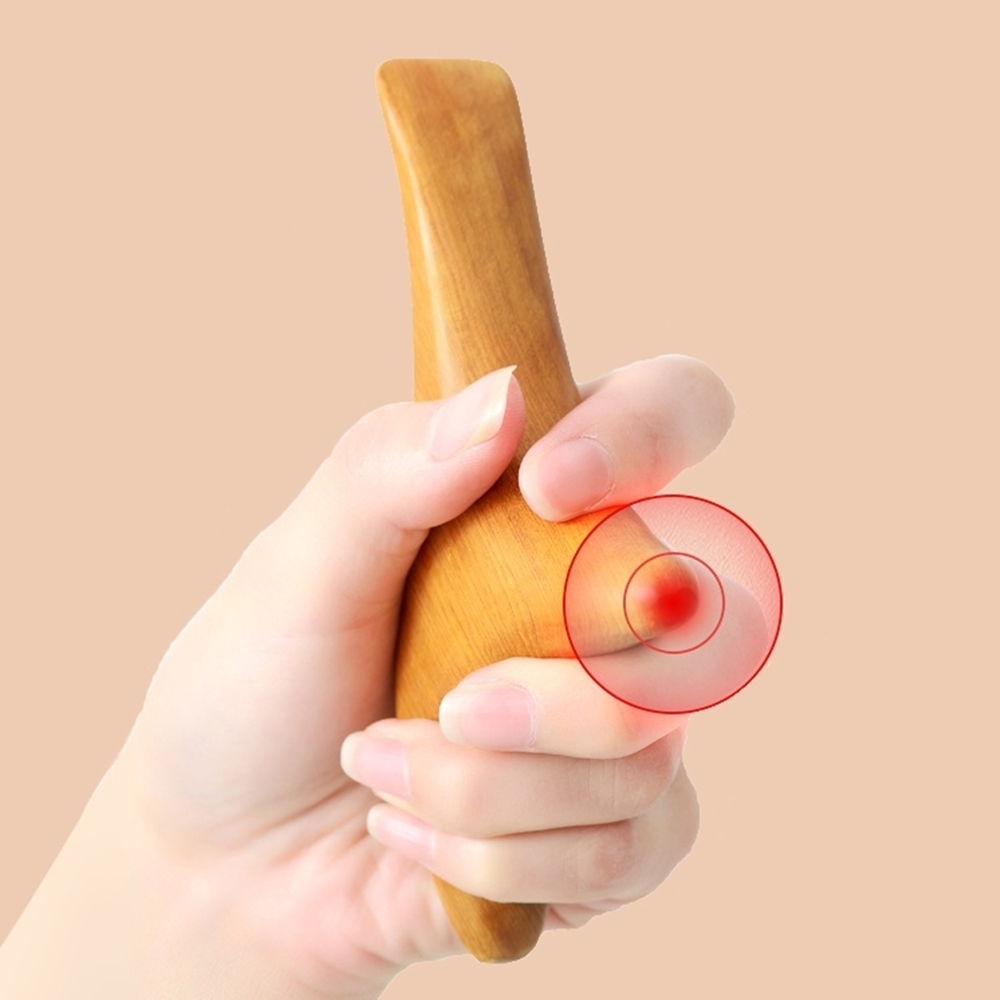 두피 얼굴 종아리 바디 나무 괄사 마사지 기 - 상세 이미지 3