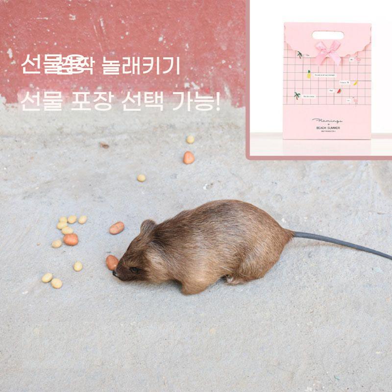 장난감 쥐 생쥐 장식 가짜 인형 소품 리얼한 피규어 모형 - 상세 이미지 3