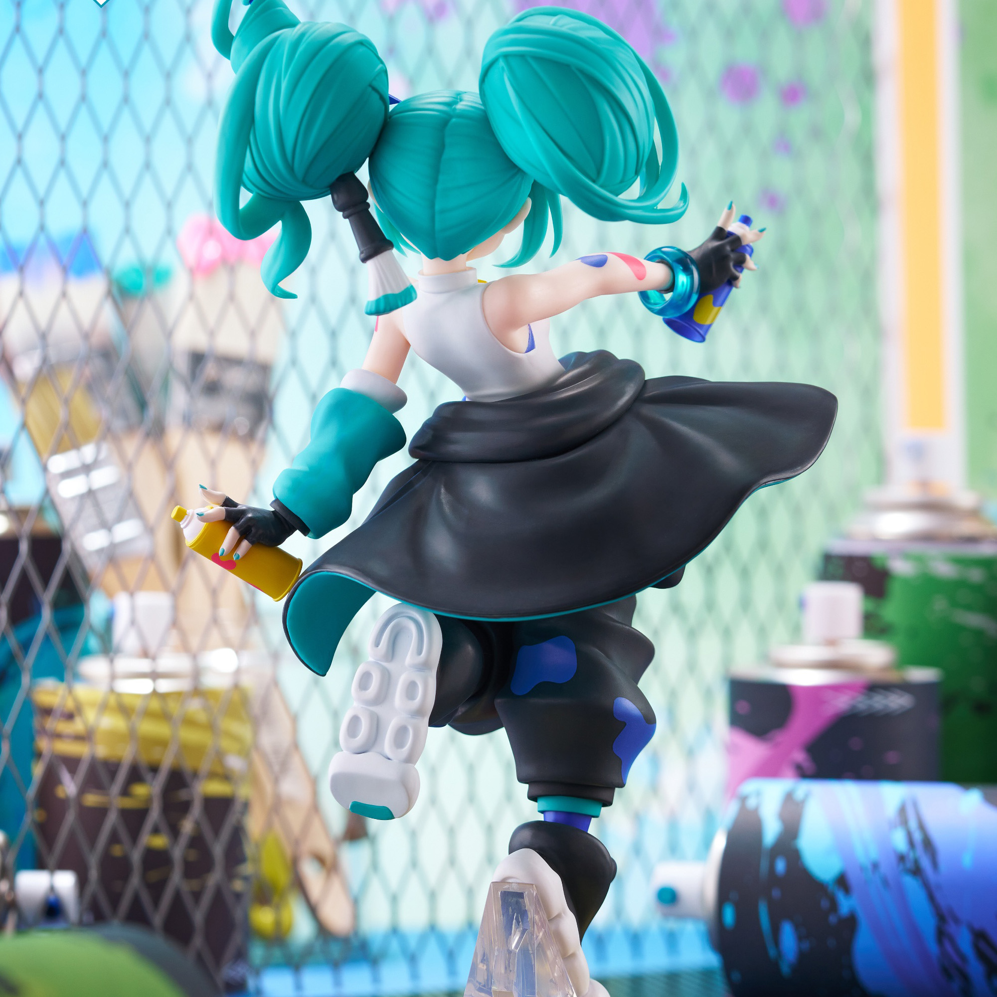 [예약] 후류 Muchute 하츠네 미쿠 페인트걸 어나더 컬러 버전 l 보컬로이드 이미지 3