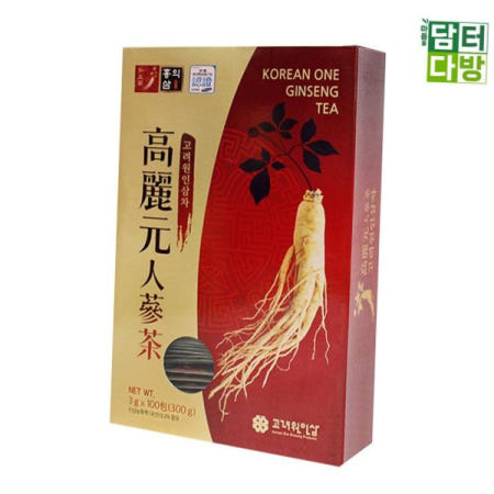 몸을따듯하게해주는차 고려원 인삼차 100포