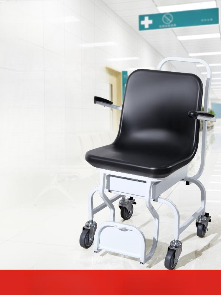 좌석 저울 무게 측정 병원용 요양원용 전자저울 의자 200kg 0.1kg 좌식체중계 - 상품 이미지