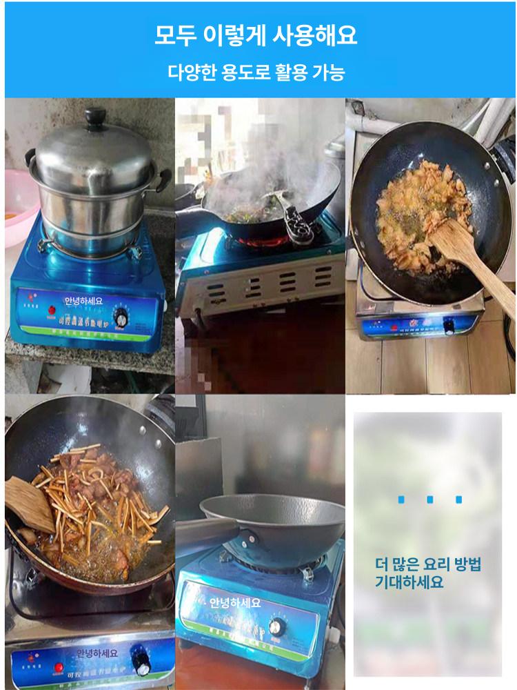 전기 인덕션 열판 사각 가열판 코일 곤로 실험실 기본형 2000W 표준 - 상세 이미지 5