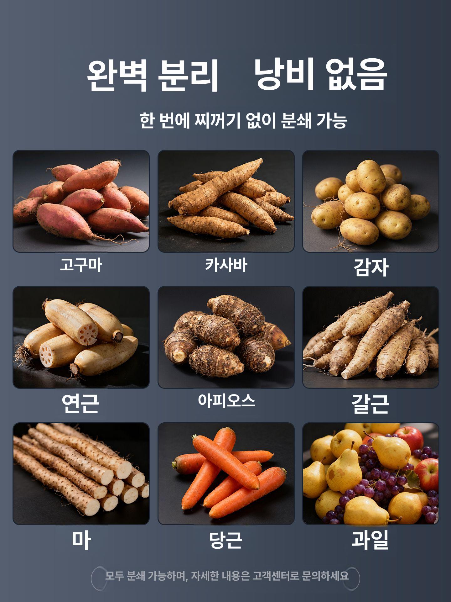 감자 가는기계 마늘 야채 분쇄기 전동 - 상세 이미지 4