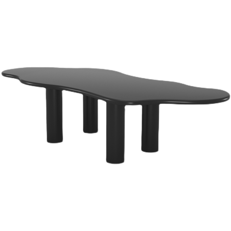 좌식 거실 좌식테이블 식탁 겸용 쇼파테이블 이동식 원형 160 x 80 x 75 - 상세 이미지 5