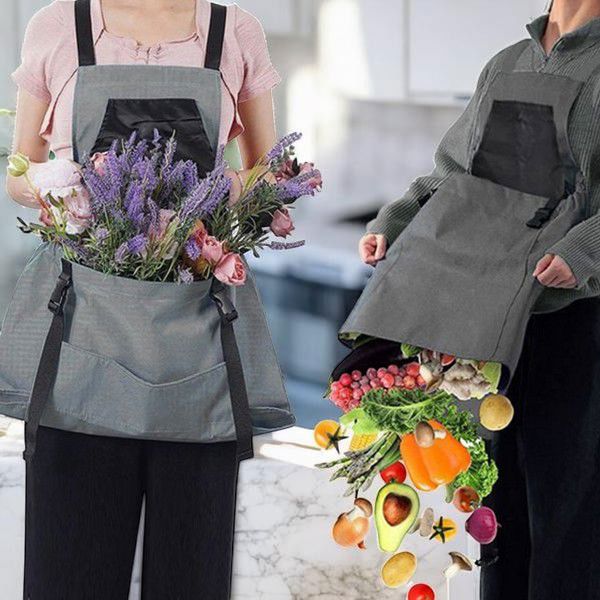 주머니형 수확용 앞치마 캥거루 농업용 앞치마 농사용 정원용