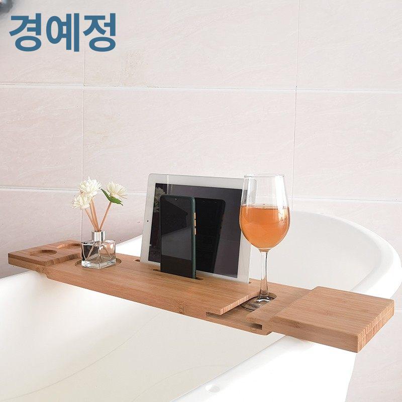 트레이 독서대 와인 홀더 거치대 선반 집들이 선물용 70cm - 상세 이미지 2