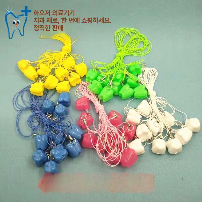 유치 보관함 돌선물 탯줄 치아 보관 케이스 목걸이 행잉 랜덤 10개 - 상세 이미지 4