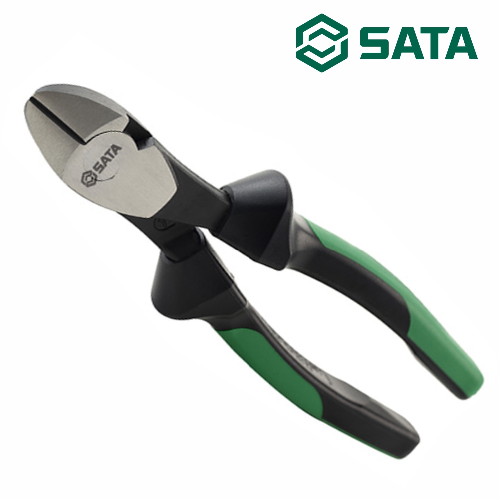 사타 SATA 독일제 컷팅플라이어 니퍼 200mm(8인치) 72723 구리선 철선 절단 - 상품 이미지