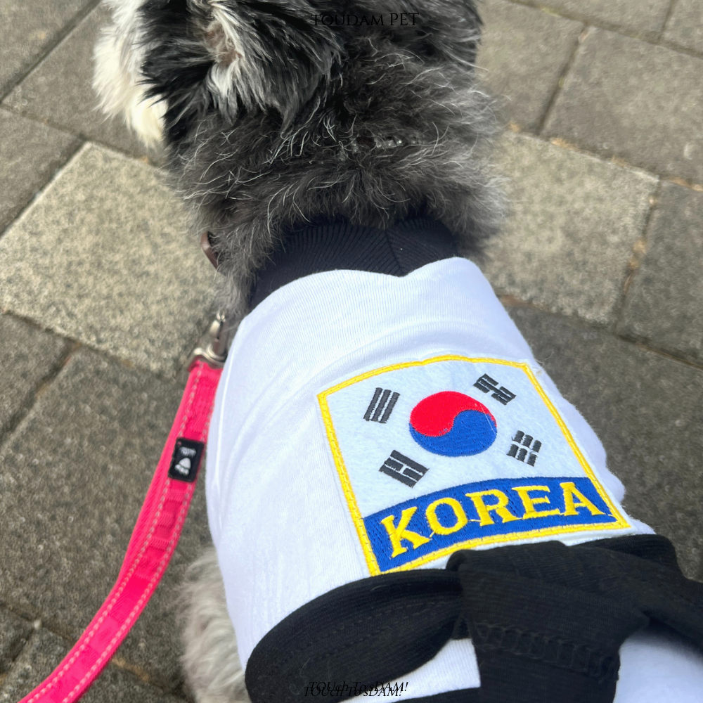뚜담펫 강아지 태권도복 멍도복 검은띠 코스튬 2XL 이미지 6