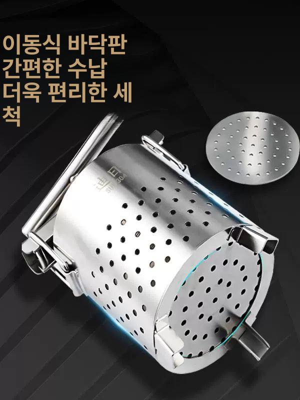 스테인리스 압착기 착즙기 스텐 두부 짜는기계 스퀴지 쥬서 꿀 프레스 2L 가정용 필터백 - 상세 이미지 3