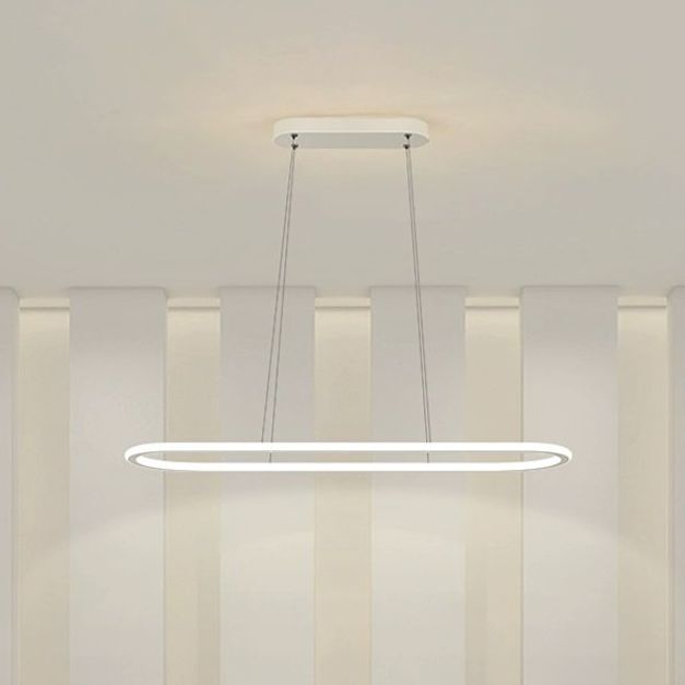 식탁등 led 주방등 색변환 인테리어 거실 블랙 60 x 20cm 쿨화이트 - 상품 이미지