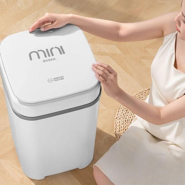 미니 아기옷세탁기 7.5kg 출산선물 대용량 행주 화이트 세탁기 - 상품 이미지
