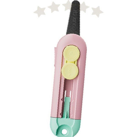 소형 휴대용 슬라이드 개봉 도구 자석 부착 안전 잠금 택배 상자 포장 뜯기 생활