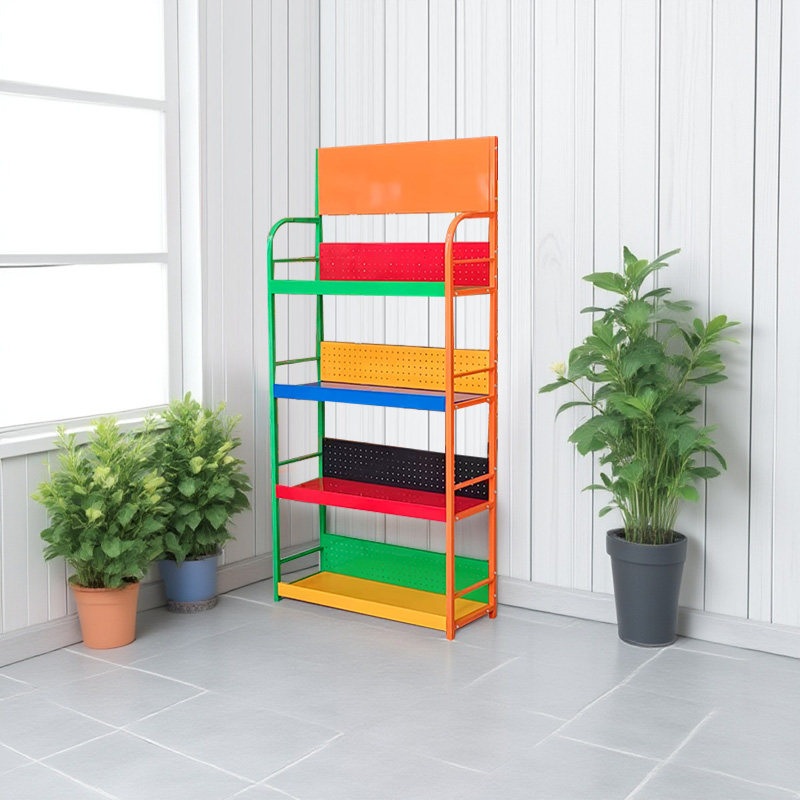 디자인 정리함 철제 수납함 수납장 인테리어 가구 화려한 알록달록 색상 60x30x150 3중 - 상세 이미지 2